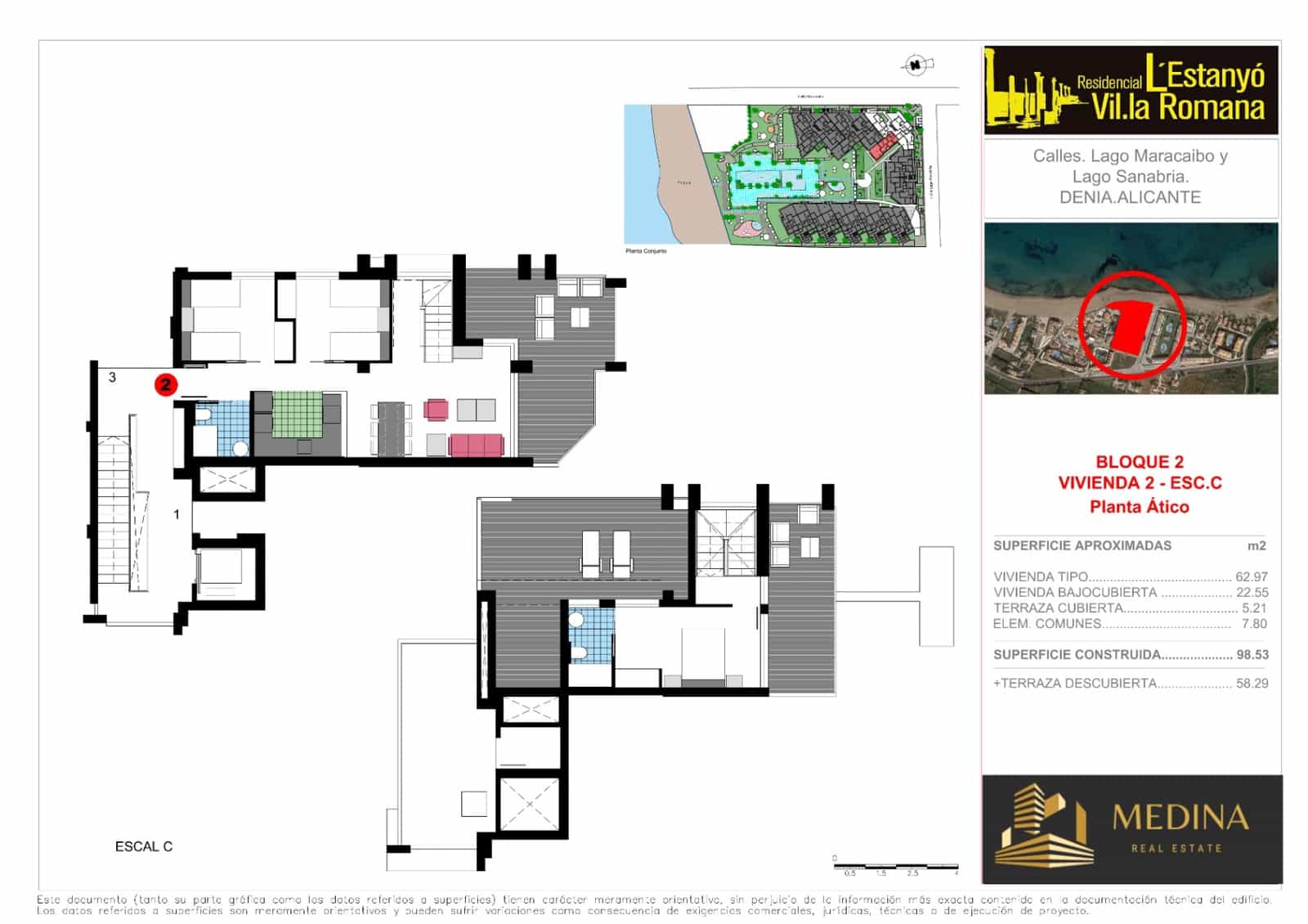 Ático de 3 habitaciones en Dénia en venta con piscina garaje - 650.000 € (Ref: 9462840)