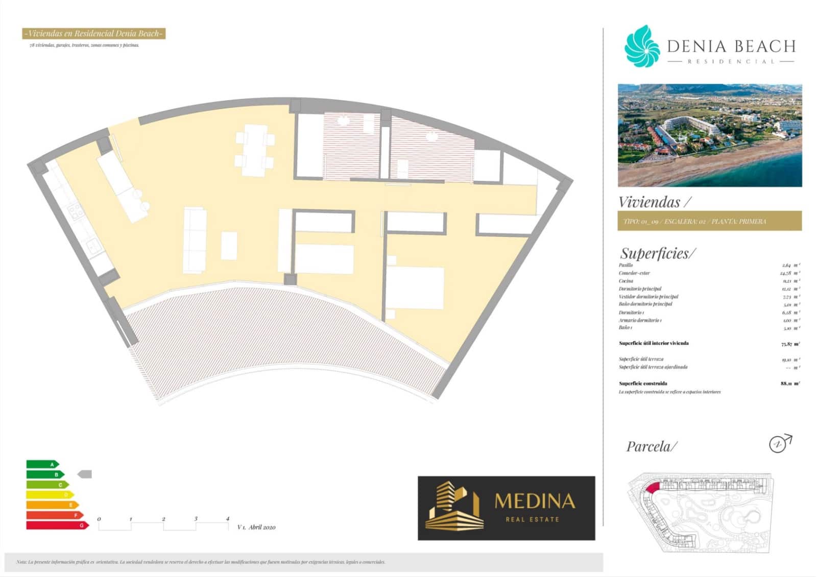 2 Zimmer Apartment zu verkaufen in Denia mit Pool Garage - 399.000 € (Ref: 9462844)