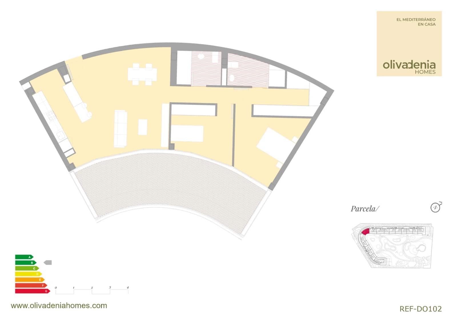 2 chambre Penthouse à vendre à Denia avec piscine garage - 480 000 € (Ref: 9542425)