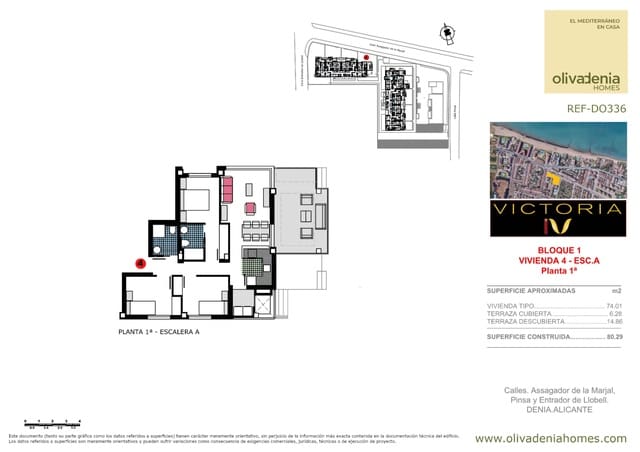 3 soveværelse Lejlighed til salg i Las Marinas / Les Marines, Dénia med swimmingpool garage - € 325.000 (Ref: 9542426)