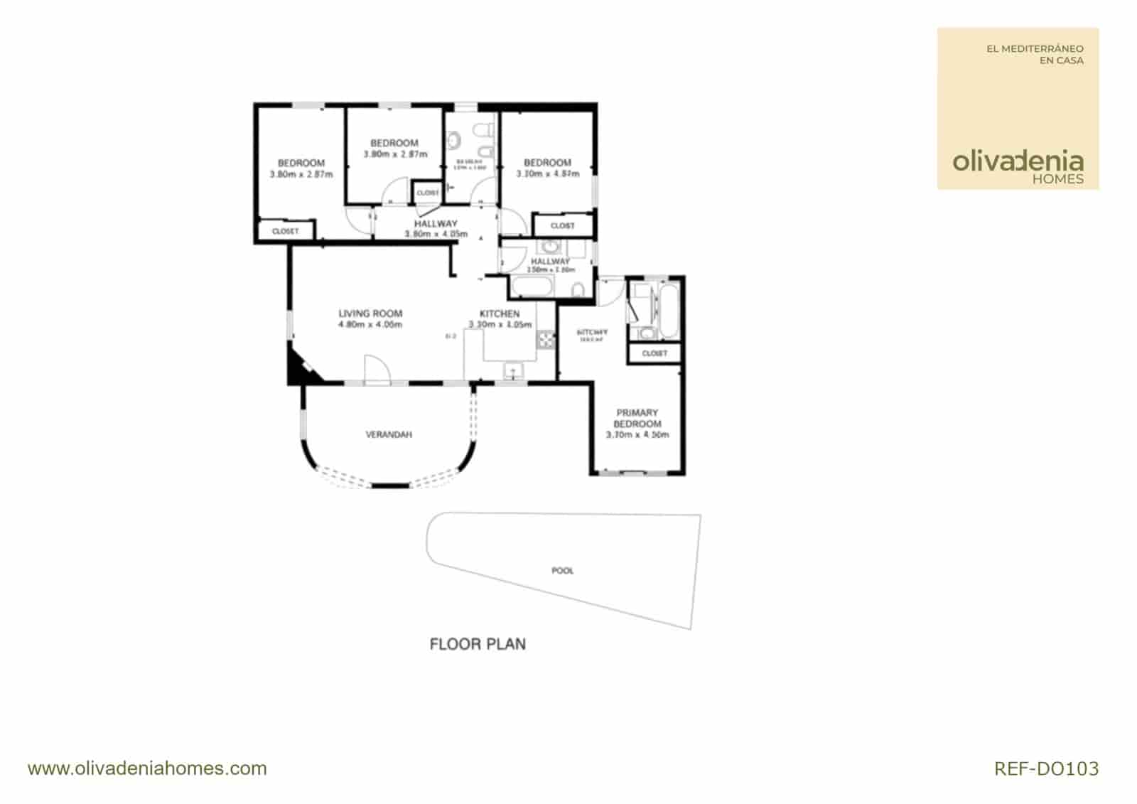 4 sypialnia Willa na sprzedaż w Els Poblets z basenem garażem - 690 000 € (Ref: 9542431)