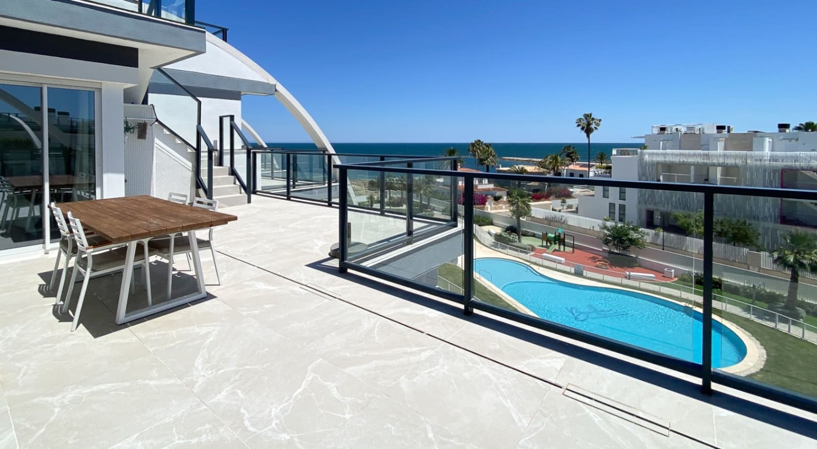 3 sovrum Takvåning till salu i Denia med pool garage - 695 000 € (Ref: 9542435)