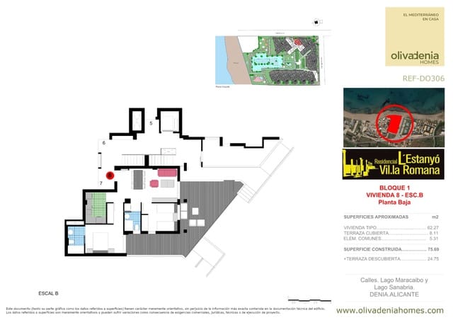 2 soverom Leilighet til salgs i Dénia med svømmebasseng - € 355 000 (Ref: 9542437)
