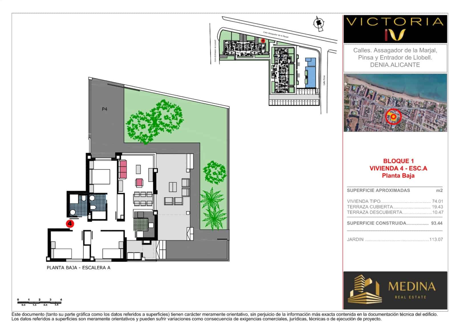 3 soveværelse Lejlighed til salg i Denia med swimmingpool garage - € 385.000 (Ref: 9559909)