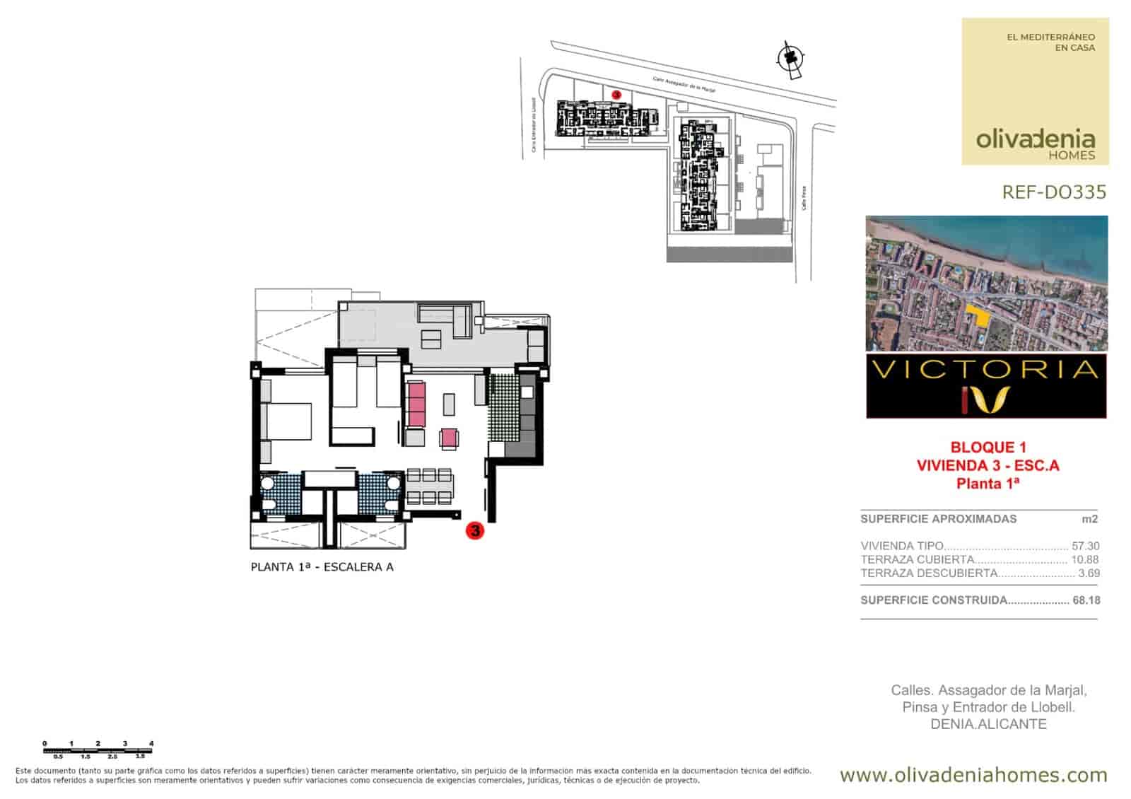2 bedroom Apartment for sale in Denia with pool garage - € 265,000 (Ref: 9559910)