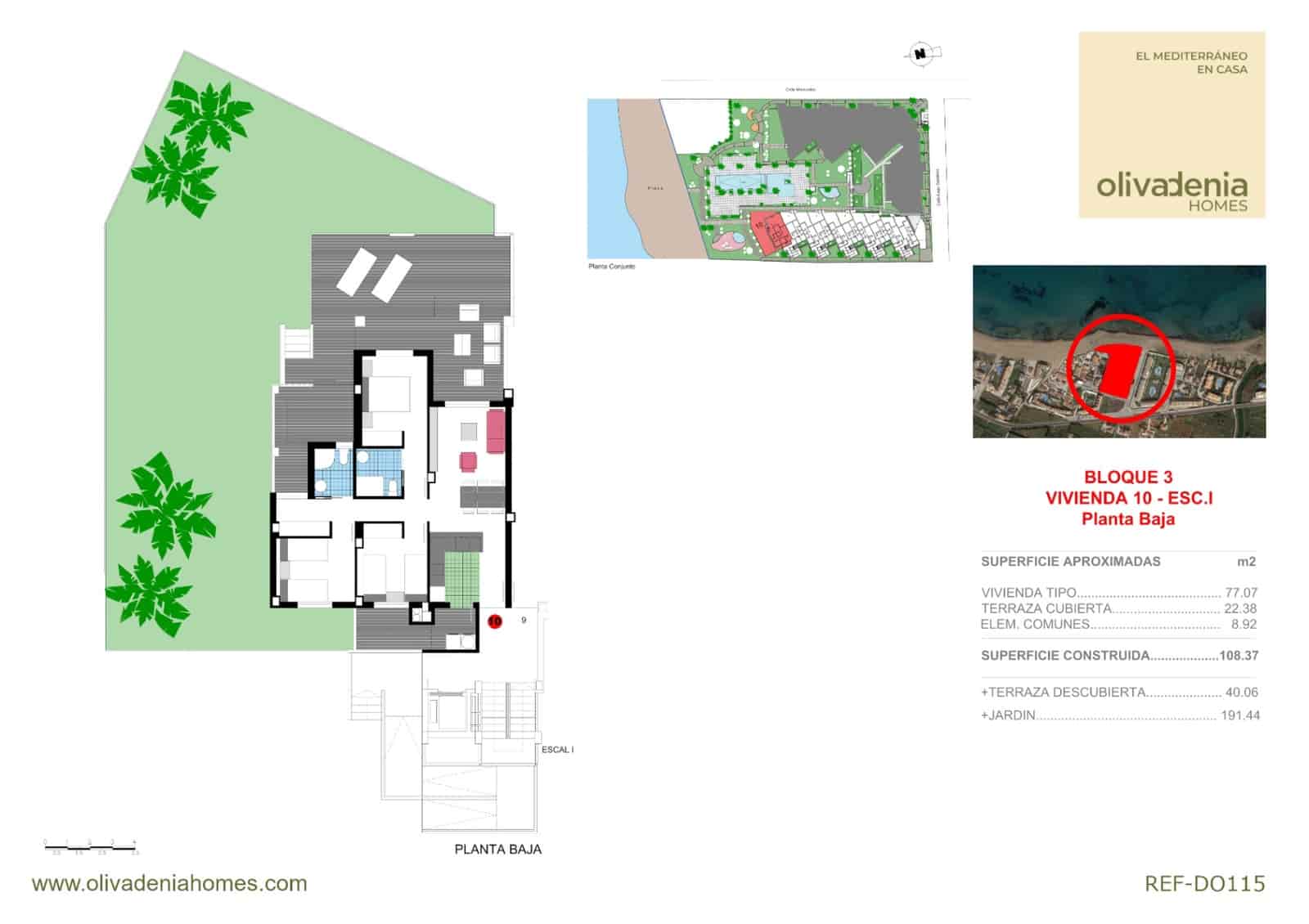 3 slaapkamer Appartement te koop in Denia met zwembad garage - € 1.150.000 (Ref: 9995903)