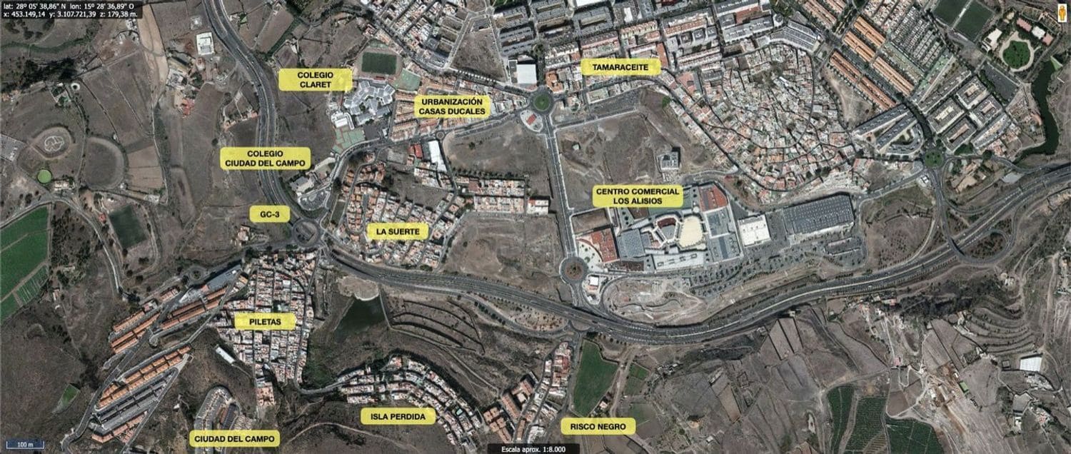 Byggegrund til salg i Las Palmas de Gran Canaria - € 109.920 (Ref: 9001712)