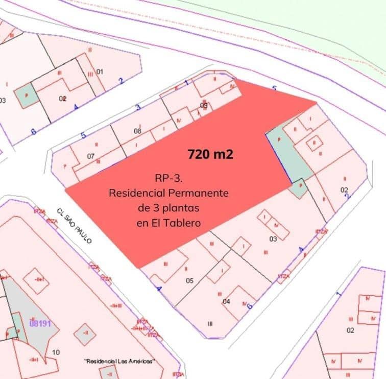 Byggegrund til salg i El Tablero - € 780.000 (Ref: 9003005)