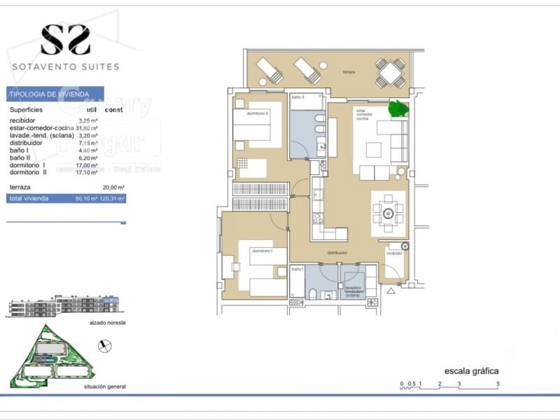 2 bedroom Apartment for sale in Los Abrigos with pool garage - € 580,000 (Ref: 10139452)