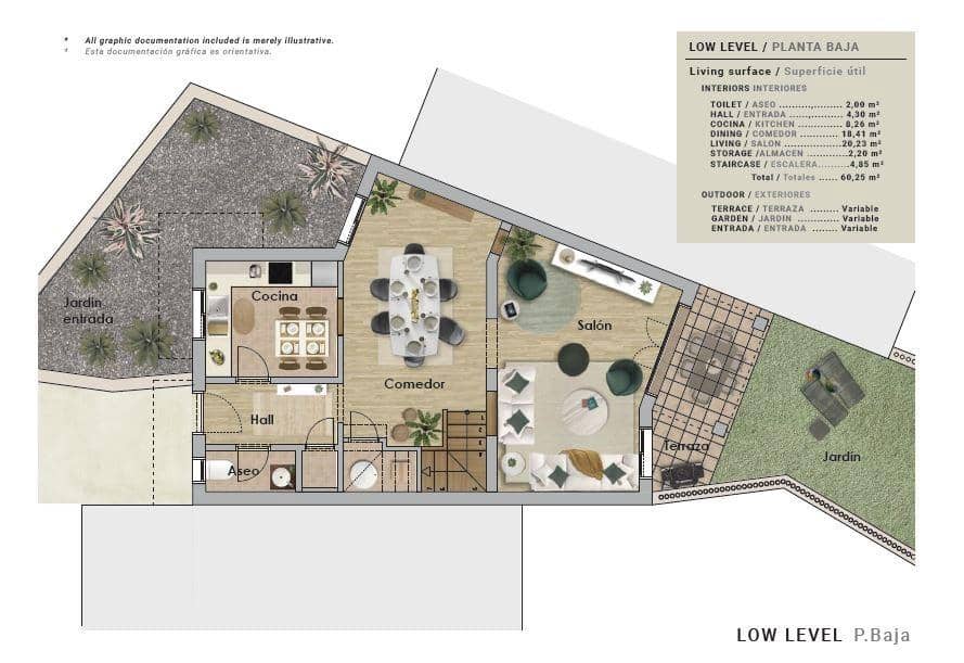 3 quarto Moradia para venda em Golf del Sur com piscina - 540 000 € (Ref: 8184009)
