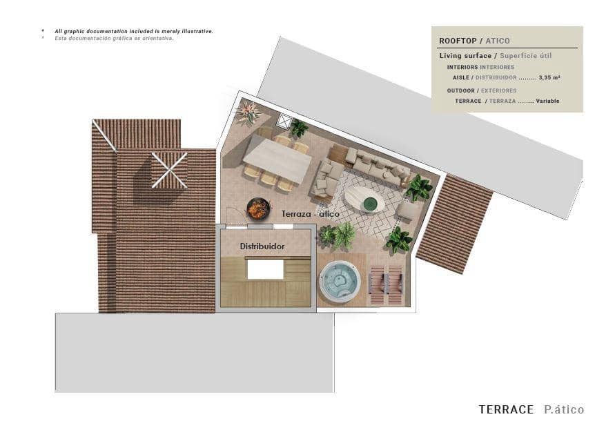 3 quarto Moradia para venda em Golf del Sur com piscina - 540 000 € (Ref: 8184009)