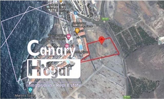 Byggegrund til salg i Alcala, Guía de Isora - € 7.400.000 (Ref: 8760320)