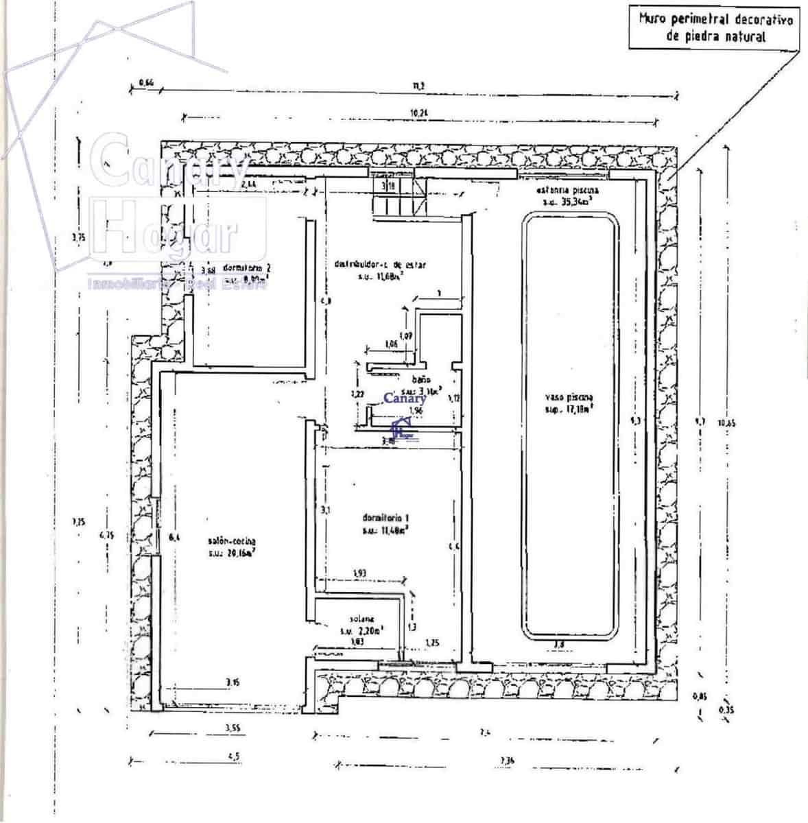4 soveværelse Finca/Landehus til salg i Aldea Blanca (Tenerife) med swimmingpool garage - € 600.000 (Ref: 9081564)