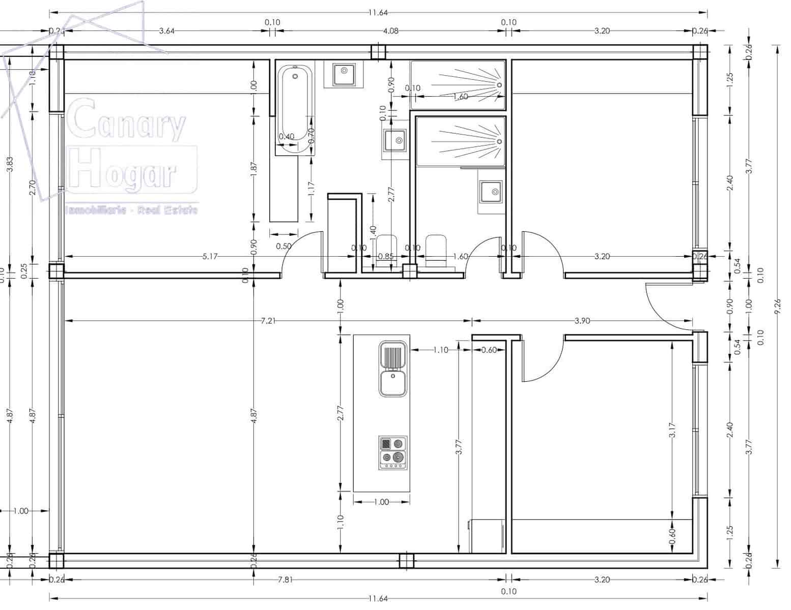 3 quarto Apartamento para venda em Costa del Silencio com piscina garagem - 718 000 € (Ref: 9240049)