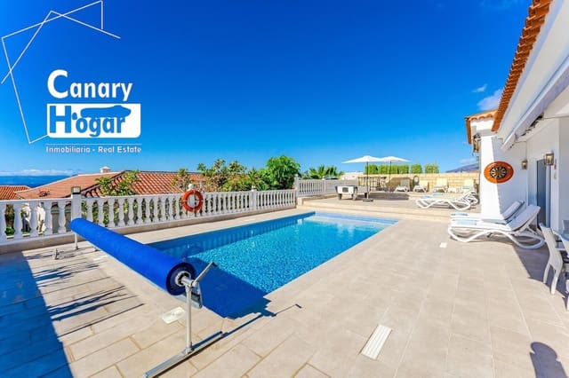 6 sypialnia Willa na sprzedaż w Puerto Santiago, Santiago del Teide z basenem garażem - 1 280 000 € (Ref: 9491516)