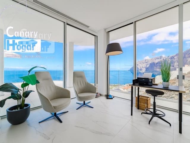 3 soverom Penthouse til salgs i Los Gigantes, Santiago del Teide med svømmebasseng - € 2 490 000 (Ref: 9840335)