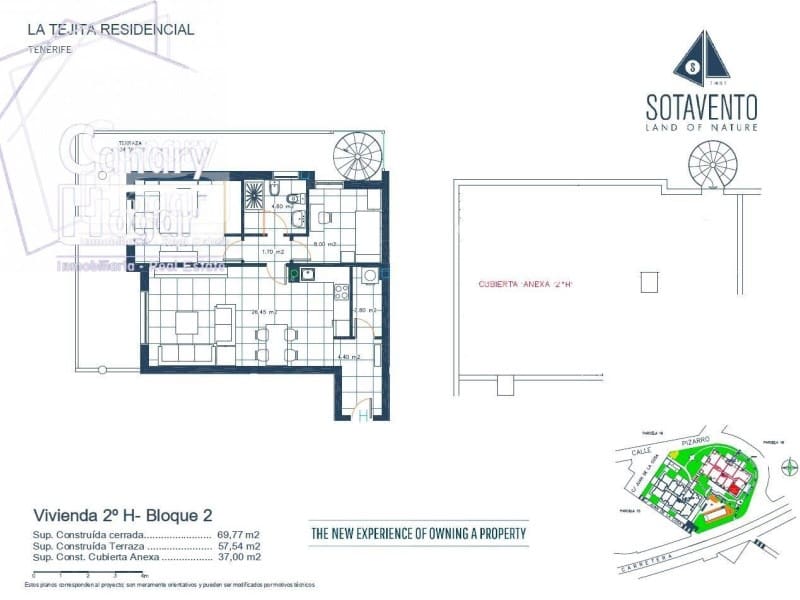 2 bedroom Penthouse for sale in Los Abrigos - € 500,000 (Ref: 9840347)