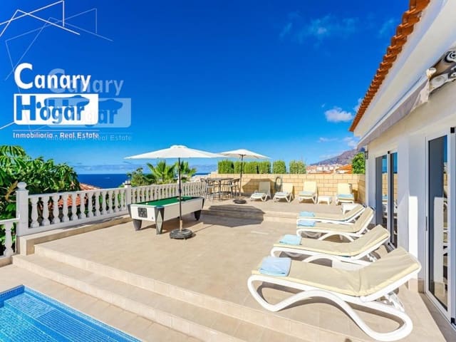 6 soverom Villa til salgs i Puerto Santiago, Santiago del Teide med svømmebasseng garasje - € 1 195 000 (Ref: 9840349)