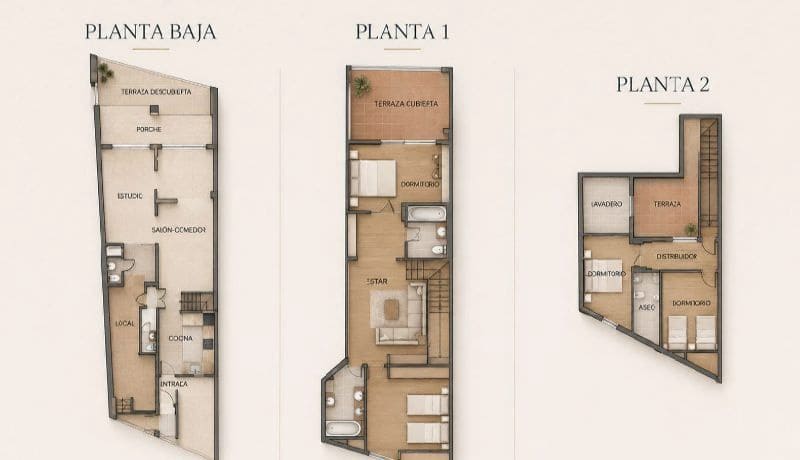 4 soveværelse Byhus til salg i Altea med swimmingpool garage - € 1.059.000 (Ref: 10099635)