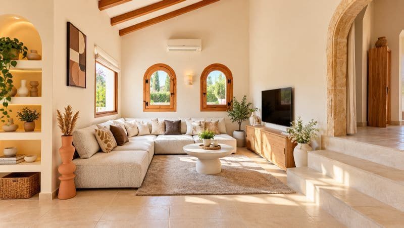 5 sypialnia Dom blizniak na sprzedaż w Adsubia z basenem garażem - 995 000 € (Ref: 10179864)