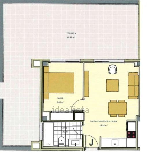 1 soverom Leilighet til salgs i Denia med svømmebasseng garasje - € 346 400 (Ref: 10179867)