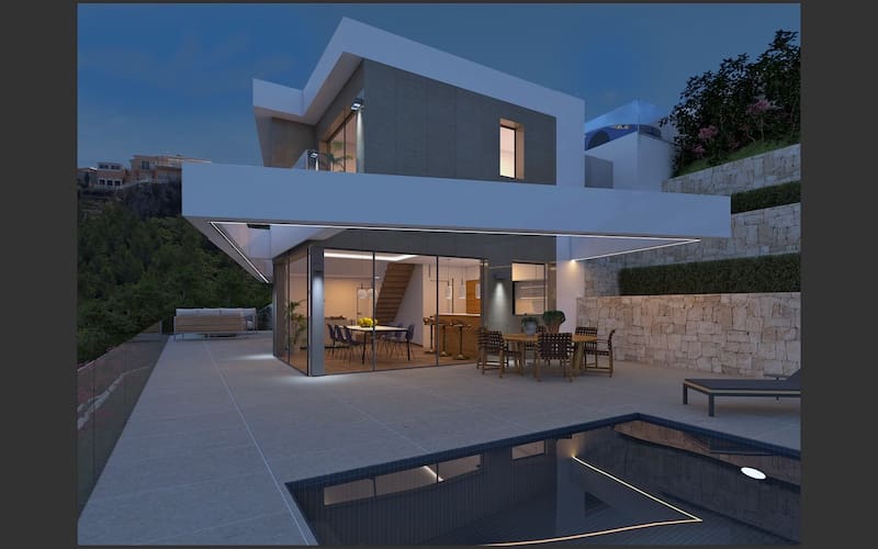 3 soveværelse Villa til salg i Denia med swimmingpool garage - € 1.300.000 (Ref: 6588636)