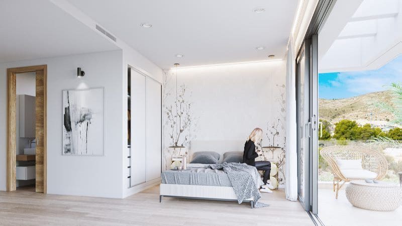 3 bedroom Villa for sale in Finestrat with pool garage - € 799,000 (Ref: 6920021)