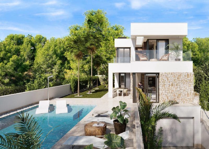 3 bedroom Villa for sale in Finestrat with pool garage - € 799,000 (Ref: 6920021)