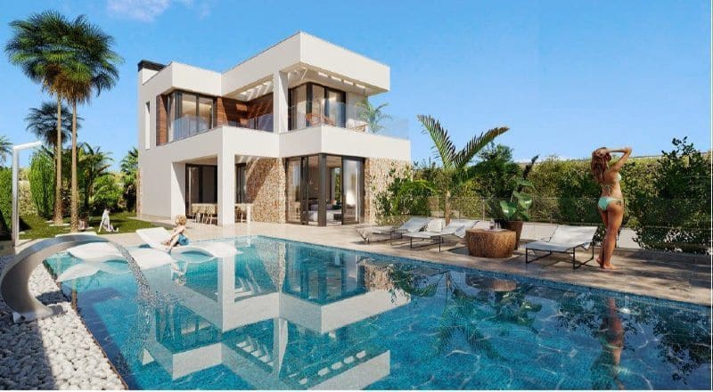 3 bedroom Villa for sale in Finestrat with pool garage - € 799,000 (Ref: 6920021)