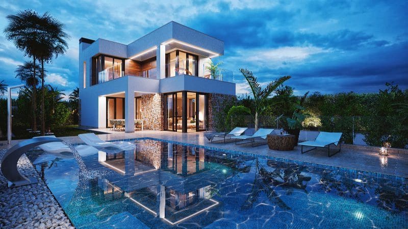 3 bedroom Villa for sale in Finestrat with pool garage - € 799,000 (Ref: 6920021)