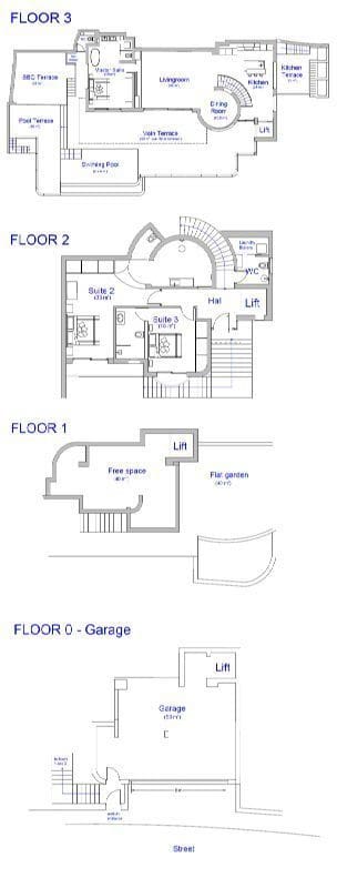 3 bedroom Villa for sale in Altea with pool garage - € 1,800,000 (Ref: 7332514)
