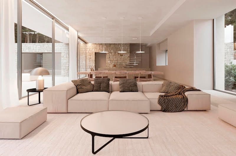 4 makuuhuone Huvila myytävänä paikassa Moraira mukana uima-altaan 
autotalli - 1 675 000 € (Ref: 7446243)