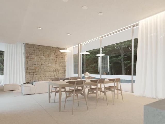 4 makuuhuone Huvila myytävänä paikassa Moraira, Teulada-Moraira mukana uima-altaan 
autotalli - 1 675 000 € (Ref: 7446243)