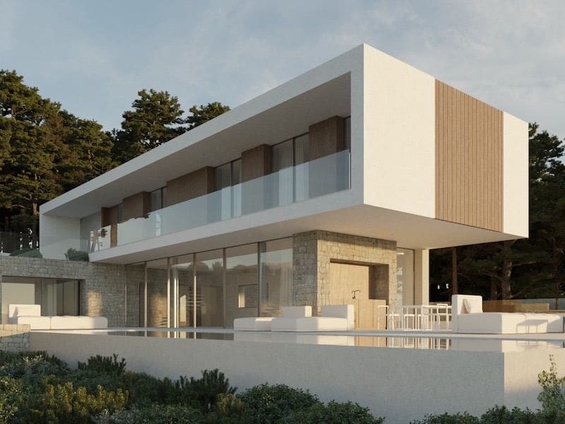 4 makuuhuone Huvila myytävänä paikassa Moraira mukana uima-altaan 
autotalli - 1 675 000 € (Ref: 7446243)