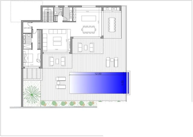 4 soveværelse Villa til salg i Moraira, Teulada-Moraira med swimmingpool garage - € 1.695.000 (Ref: 7446244)