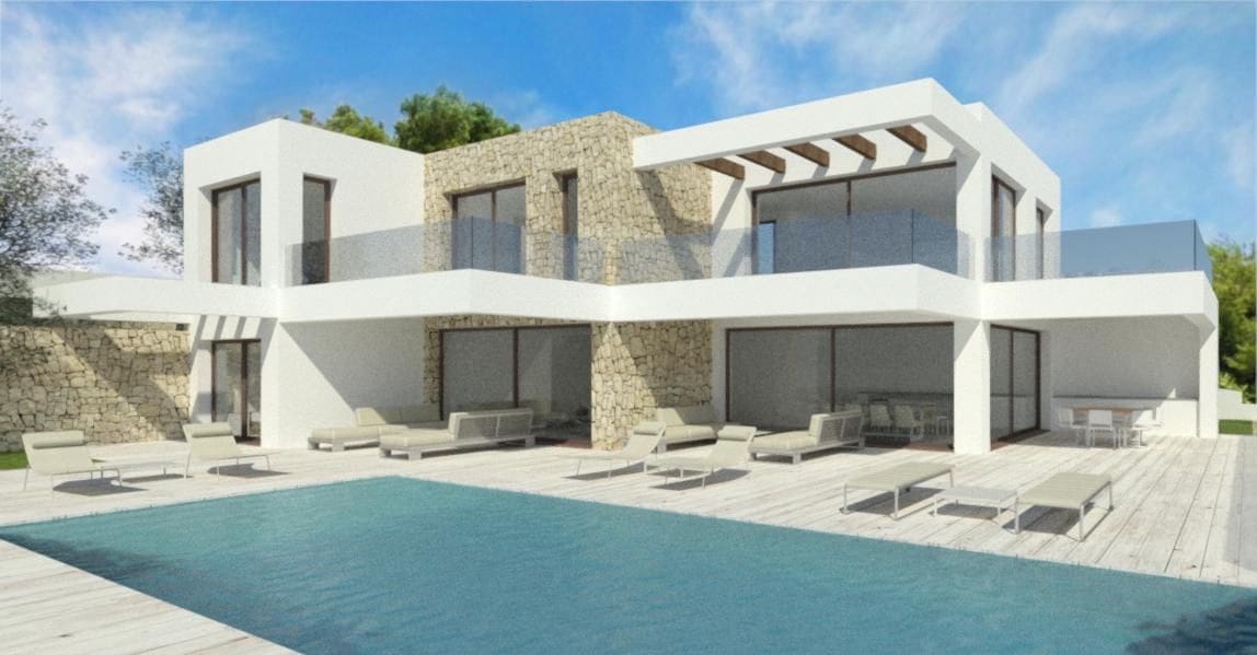 4 soveværelse Villa til salg i Moraira med swimmingpool garage - € 1.695.000 (Ref: 7446244)
