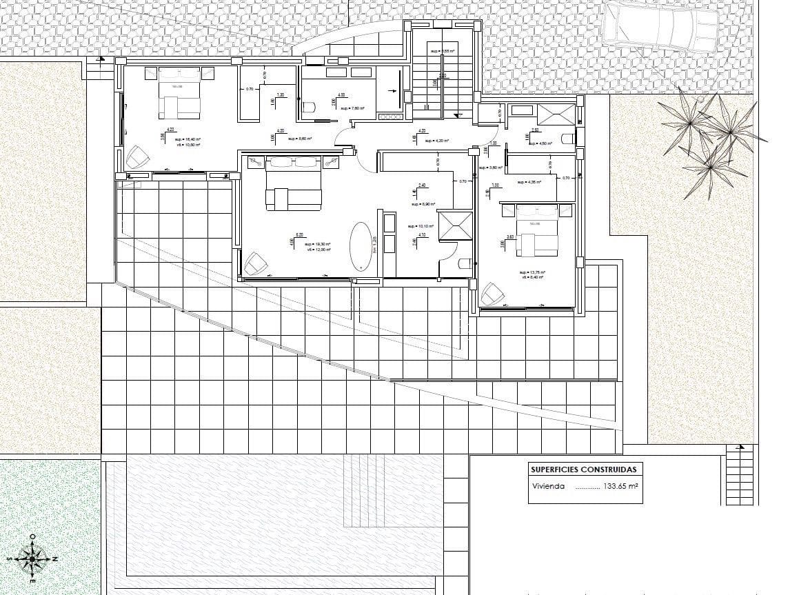 4 soveværelse Villa til salg i Moraira med swimmingpool garage - € 1.495.000 (Ref: 7446245)