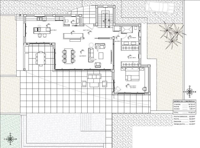 4 soveværelse Villa til salg i Moraira, Teulada-Moraira med swimmingpool garage - € 1.495.000 (Ref: 7446245)