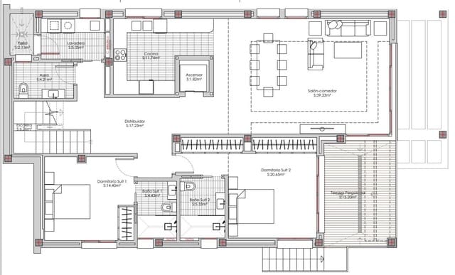 4 soverom Villa til salgs i Calpe / Calp med svømmebasseng garasje - € 1 825 000 (Ref: 7446247)