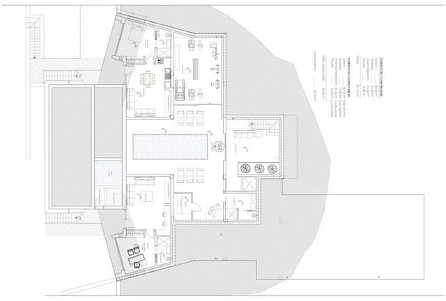 7 quarto Moradia para venda em Calpe / Calp com piscina garagem - 3 500 000 € (Ref: 7446248)