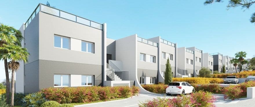 4 soveværelse Semi-Rækkehus til salg i Finestrat med swimmingpool garage - € 390.000 (Ref: 7806669)