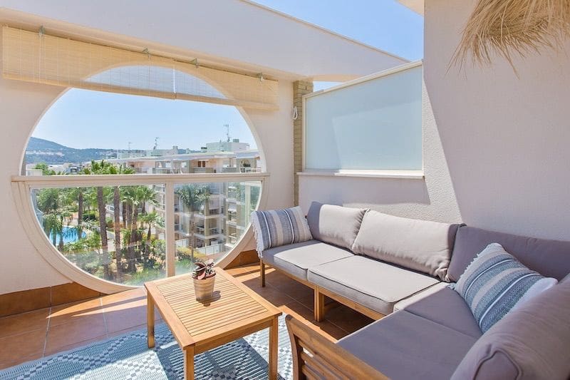 2 soverom Penthouse til salgs i Denia med svømmebasseng garasje - € 395 000 (Ref: 8692581)