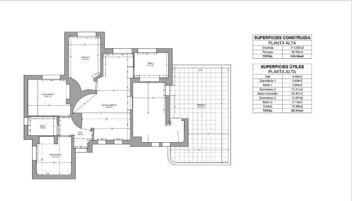 6 sovrum Villa till salu i Calpe / Calp med pool garage - 449 000 € (Ref: 8869289)