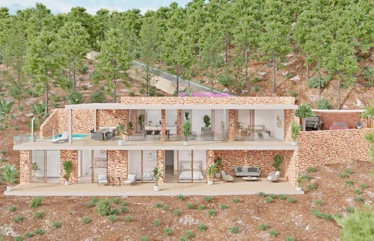 4 bedroom Villa for sale in Altea with pool garage - € 1,999,000 (Ref: 9126500)