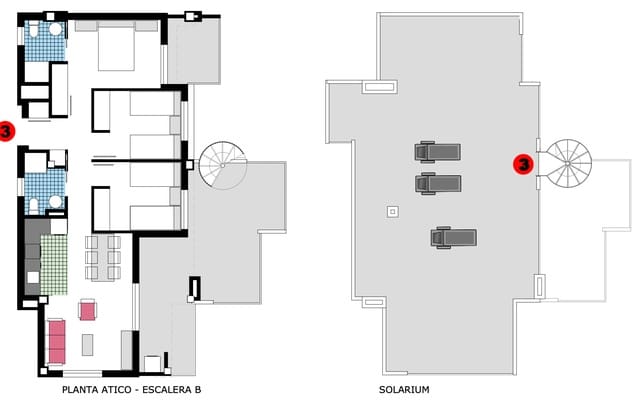 3 bedroom Apartment for sale in Las Marinas / Les Marines, Dénia with pool - € 499,000 (Ref: 9146731)