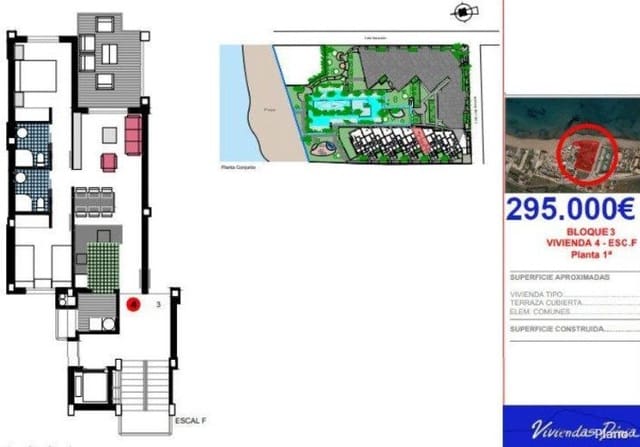 3 makuuhuone Huoneisto myytävänä paikassa Las Marinas / Les Marines, Dénia mukana uima-altaan - 445 000 € (Ref: 9146735)