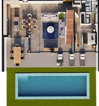 3 quarto Moradia para venda em Calpe / Calp com piscina garagem - 1 099 000 € (Ref: 9256717)