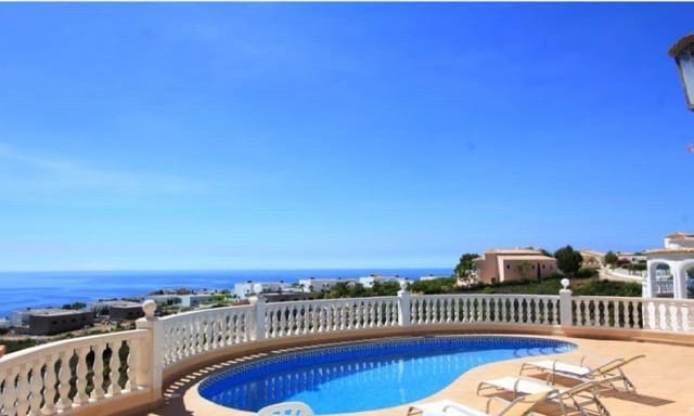 3 sypialnia Willa na sprzedaż w Cumbre del Sol, Benitachell / Benitatxell z basenem garażem - 724 000 € (Ref: 9366925)