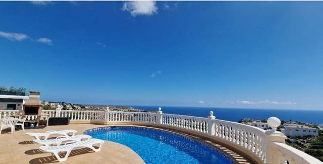 3 sypialnia Willa na sprzedaż w Cumbre del Sol, Benitachell / Benitatxell z basenem garażem - 724 000 € (Ref: 9366925)