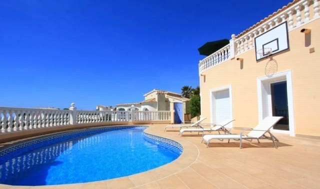 3 sypialnia Willa na sprzedaż w Cumbre del Sol, Benitachell / Benitatxell z basenem garażem - 724 000 € (Ref: 9366925)